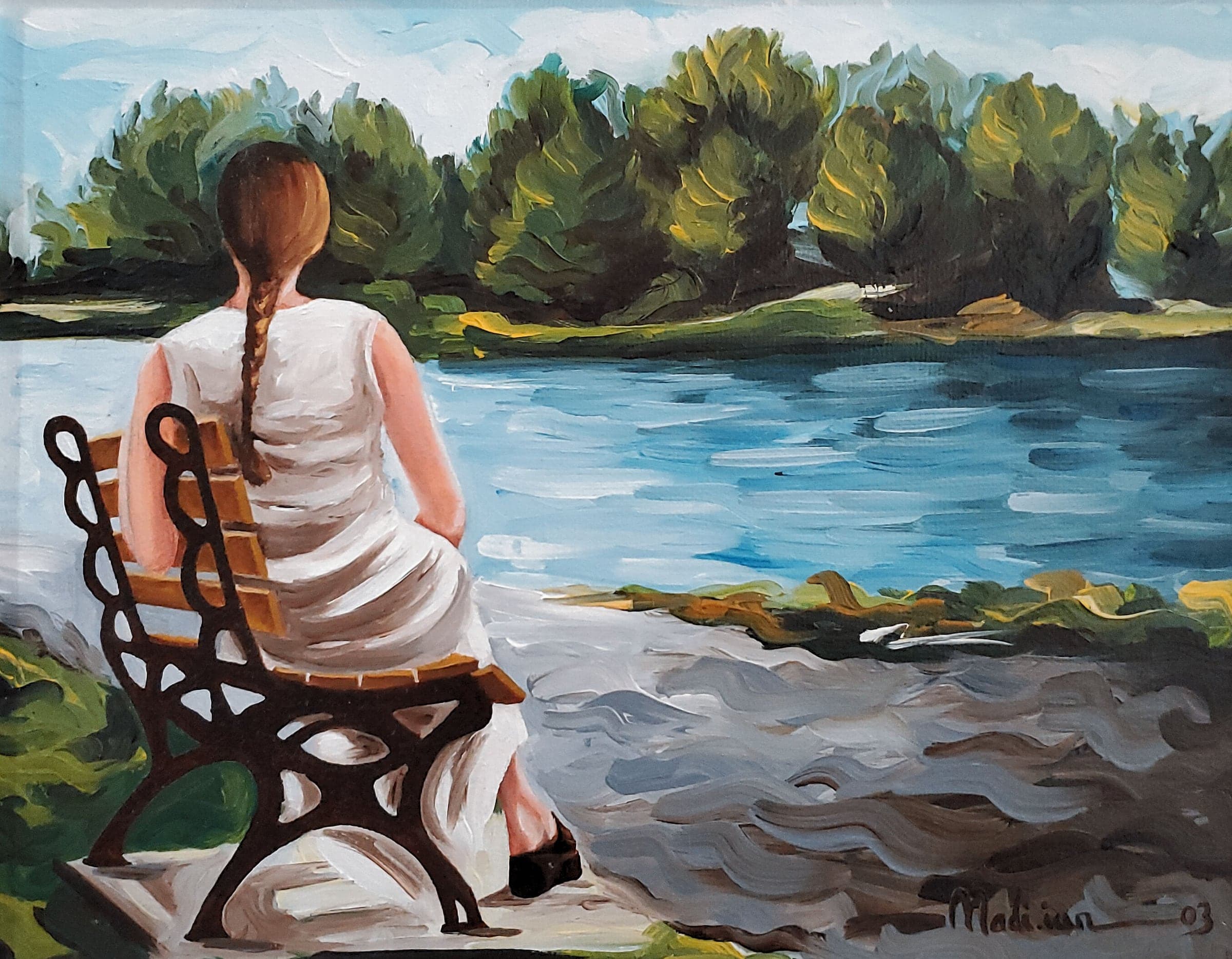 Soothing Stream by Madlen Movsessian