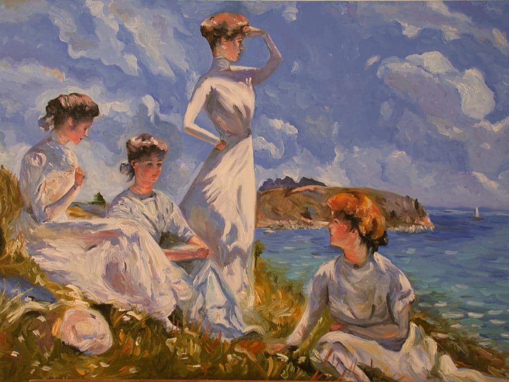 Summer 1909 - F.W. Benson Rep. by Madlen Movsessian